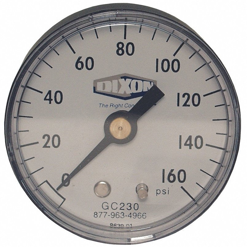 DIXON VALVE Dixon Valve gc620 Dry Pressure Gauge 0-160 Psi
