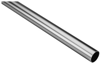NATIONAL HARDWARE National Mfg S822-097 Heavy Duty Closet Rod Satin Nickel 6 Ft