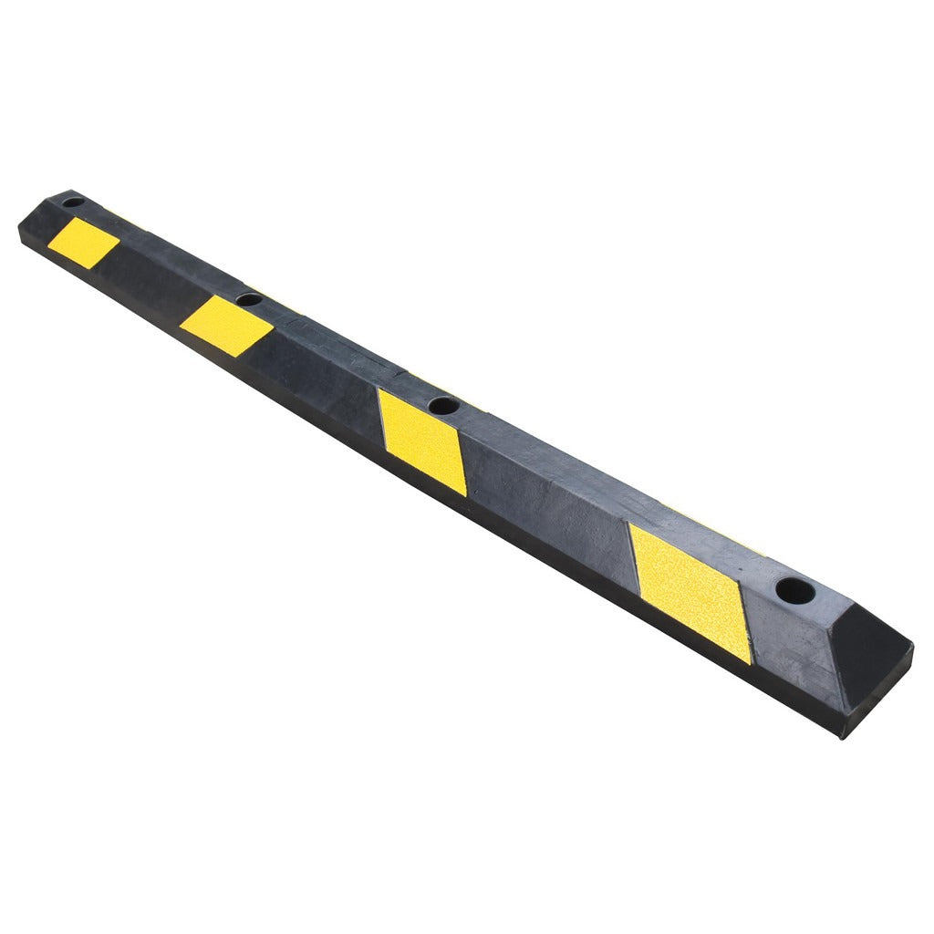 PRO-SAFE Pro-safe DH-PB-2 Rubber Parking Curb 72x6x4 Inches