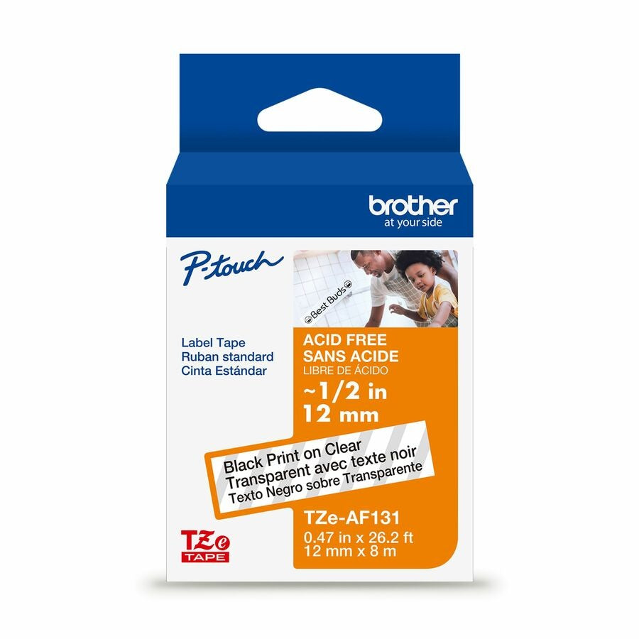 BROTHER Brother BRTTZEAF131G Tze-AF131G Label Tape 0.47 in x 26.25 ft (1 Pack)