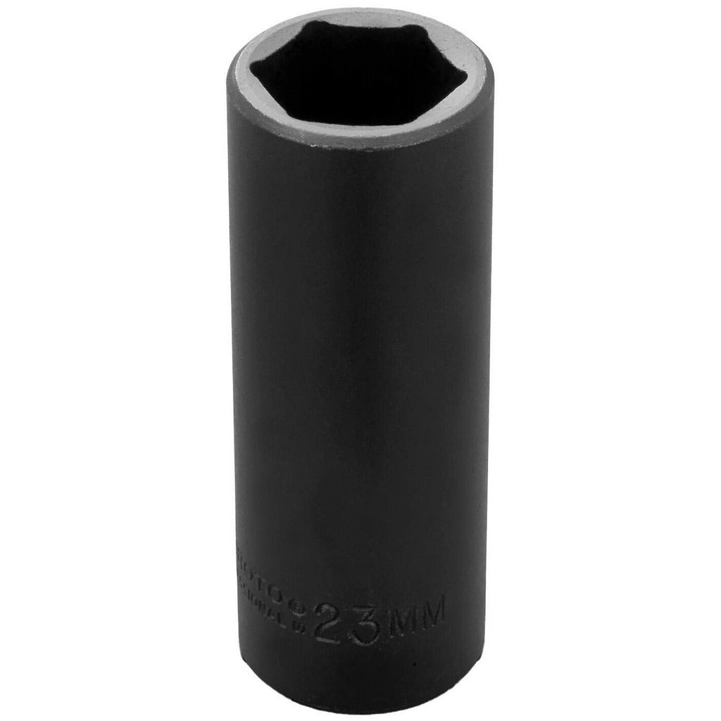 PROTO Proto J7323M Impact Socket 1/2 in Drive 23mm 6-point