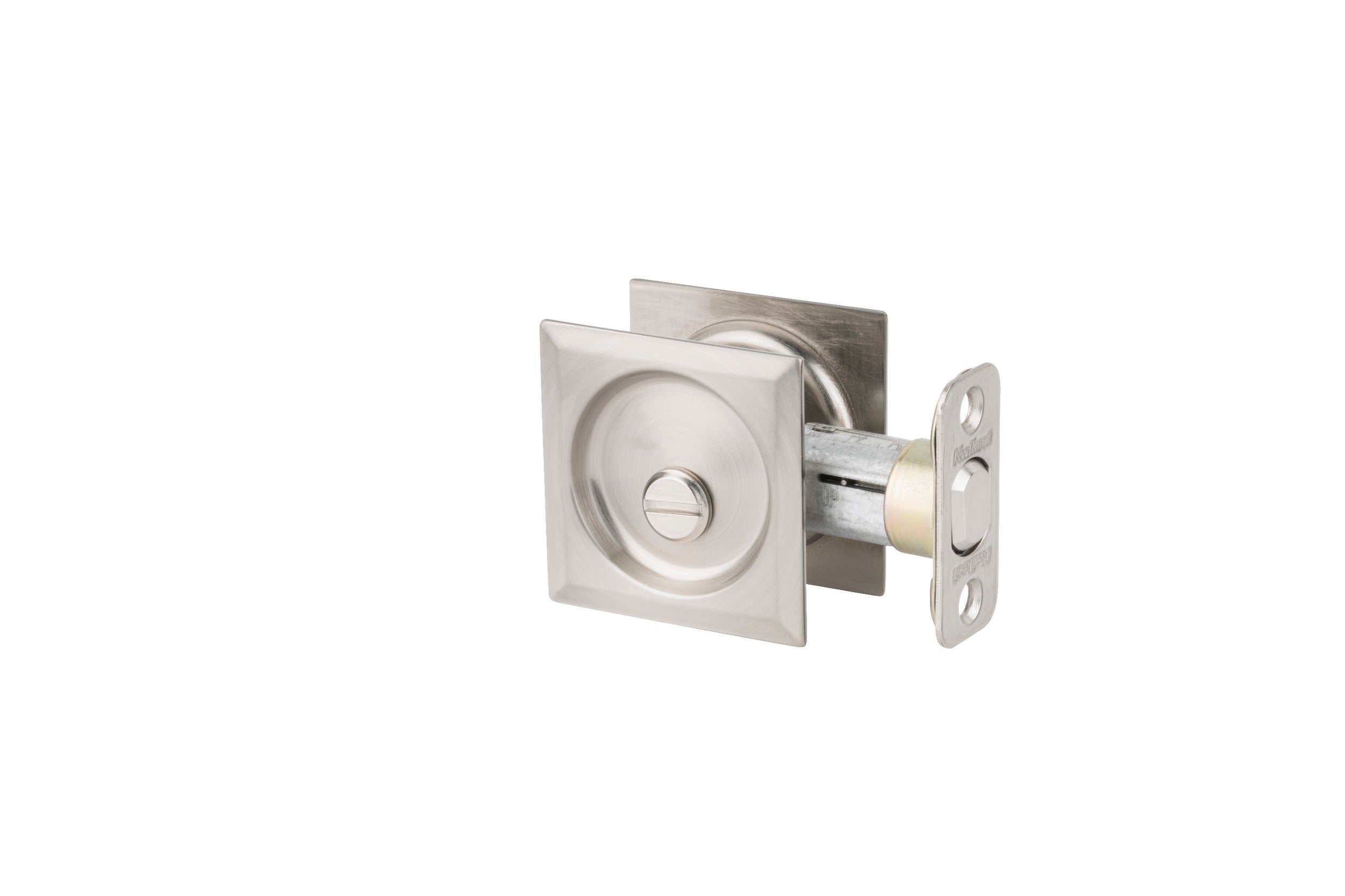KWIKSET Kwikset 335SQT-15 Square Privacy Pocket Door Lock