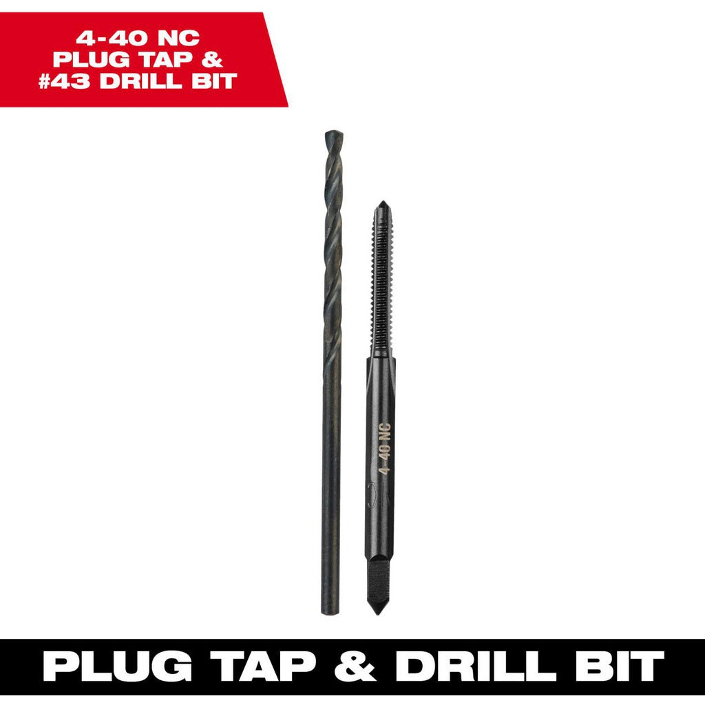 MILWAUKEE Milwaukee Tool 49-57-5508 4-40 Nc Tap and Drill Set