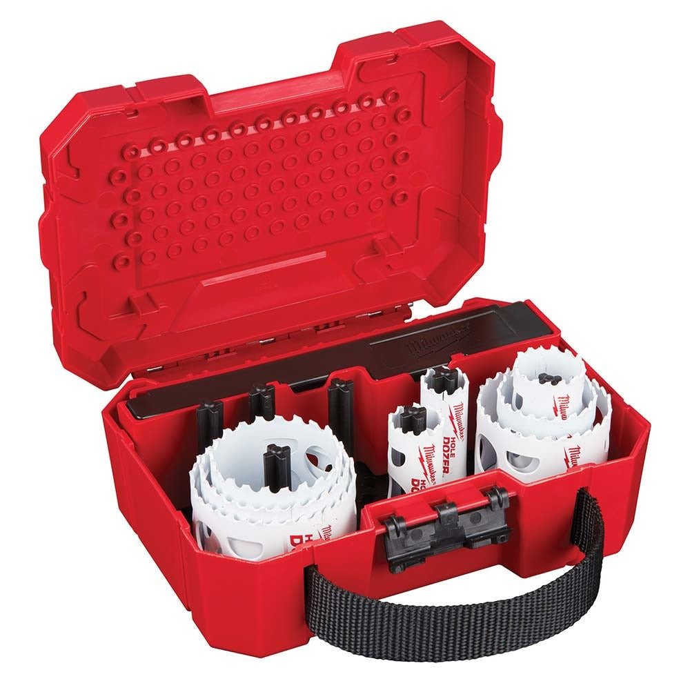MILWAUKEE Milwaukee Tool 49-22-4084 Utility Hole Saw Kit 11 Pc