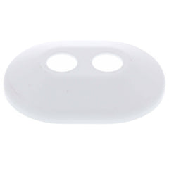 Viega 53121 PureFlow 1/2 in. Plastic Solid Escutcheon in White