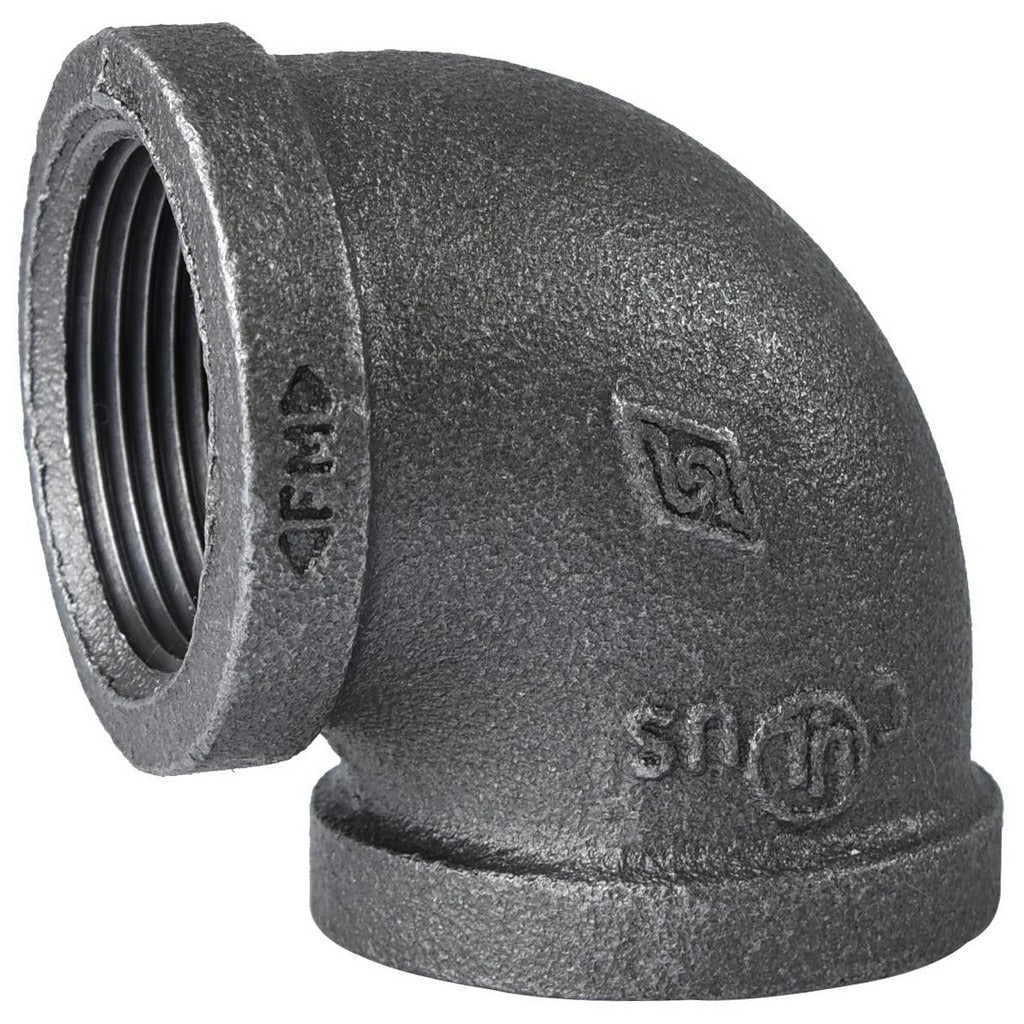 VALUE COLLECTION Value Collection MDB90 32-2 300 1-1/4 in Black Iron 90 Elbow
