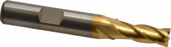 CLEVELAND CONTROLS Cleveland C32583 Square End Mill 9/32 in 4 Flute Cobalt