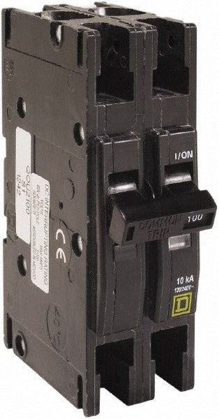 SCHNEIDER ELECTRIC Square D QOU2125 125A 2-pole Miniature Circuit Breaker