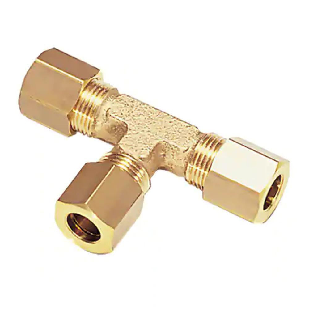 LEGRIS Legris 0104 10 00 Compression Tube Union Tee Brass
