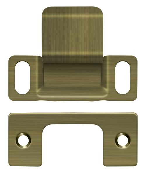 DELTANA Deltana SP2751U5 Strike Plate Dust Cup 2.75in Antique Brass
