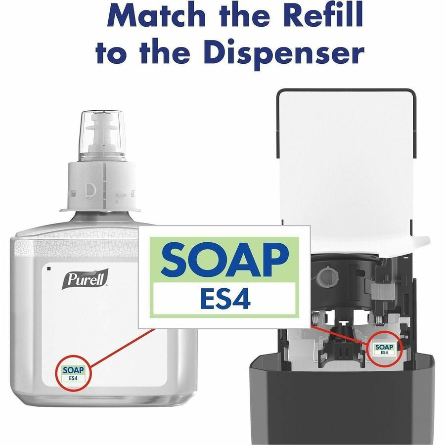 GOJO Gojo GOJ507902 Purell Healthy Soap ES4 0.5% BAK Antimicrobial Foam Refill 1.27 Quart (2 / Carton)