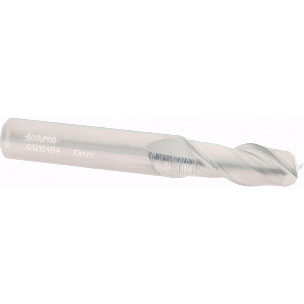 ACCUPRO Accupro 12181433 Square End Mill 0.3937 in 2 Flute Carbide
