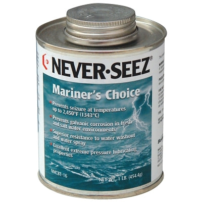 Never-Seez 30803826 Mariner's Choice Anti-Seize 16 oz Brush Top Can