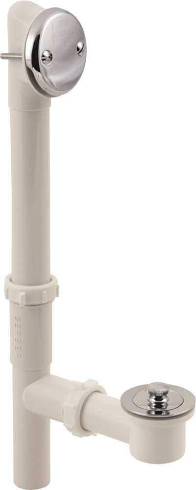GERBER Gerber 41-550 Lift and Turn Waste Overflow Pvc Kit