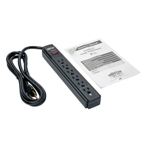 EATON Eaton TRPTLP606B Surge Suppressor 790 Joules (6 Outlets / 6 ft Cord)