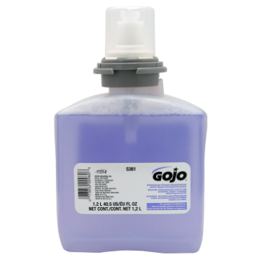 Gojo 5361-02 Premium Foam Handwash with Skin Conditioners 1200 mL Dispenser Refill