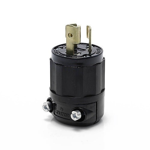 LEVITON Leviton Telcom 4770-B Locking Plug 15A 277V