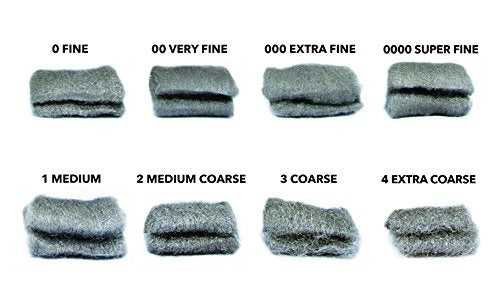 RED DEVIL Red Devil 0321 Steel Wool Extra Fine #000 8 Pack