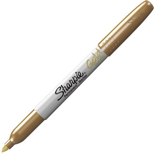 SHARPIE Newell Brands SAN1823887 Metallic Marker Gold Fine Point