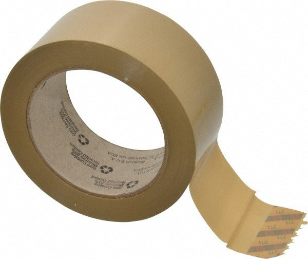 3M Scotch 7010311727 Packing Tape 2in Natural Rubber Series 371