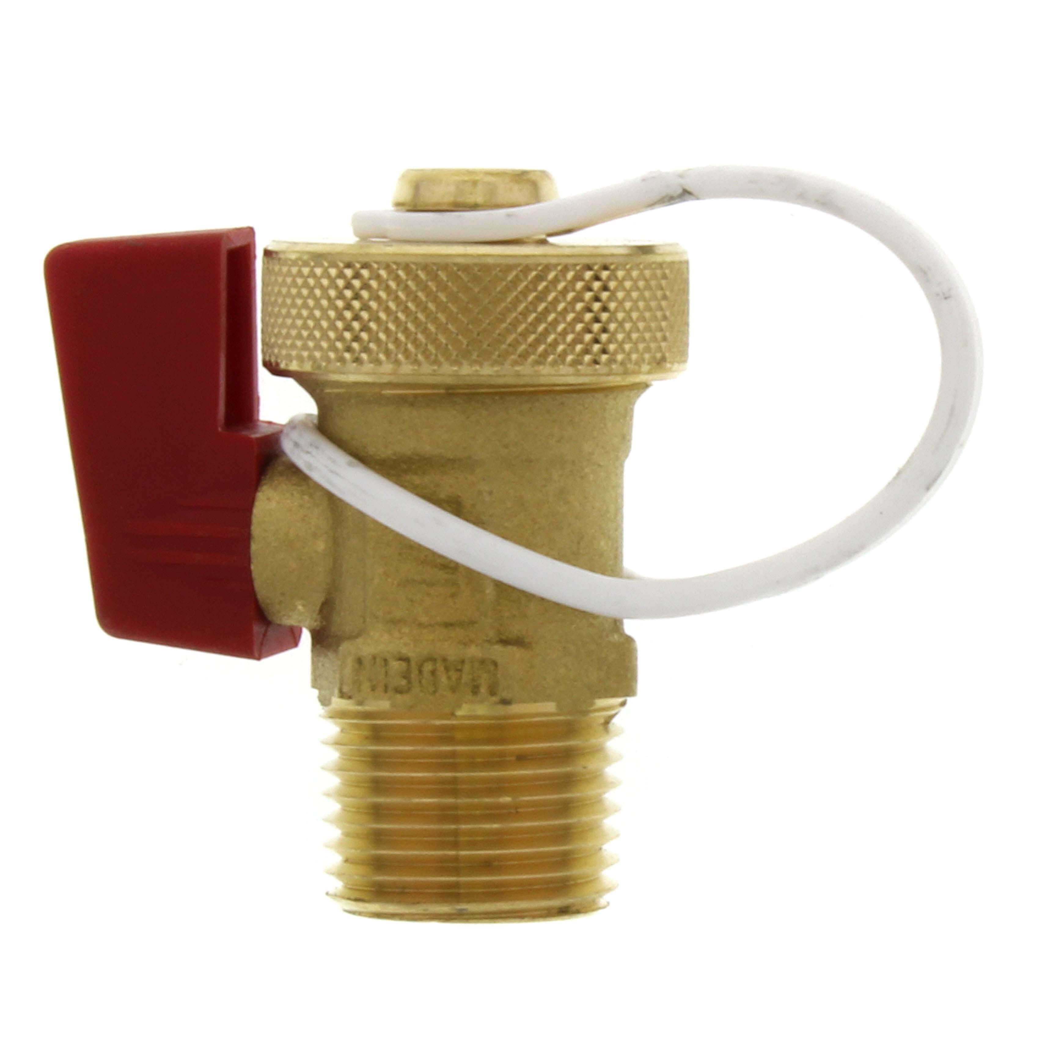 Caleffi 538402FD Dirtmag 1/2 x 3/4 in. MPT x GHT Boiler Drain Valve