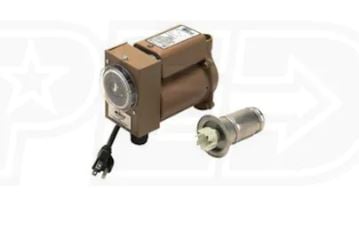 Taco 003-BC4-3PNP Plumb N' Plug 1/40 HP Circulator Pump Bronze Analog Timer 1/2 Sweat Integral Flow Check