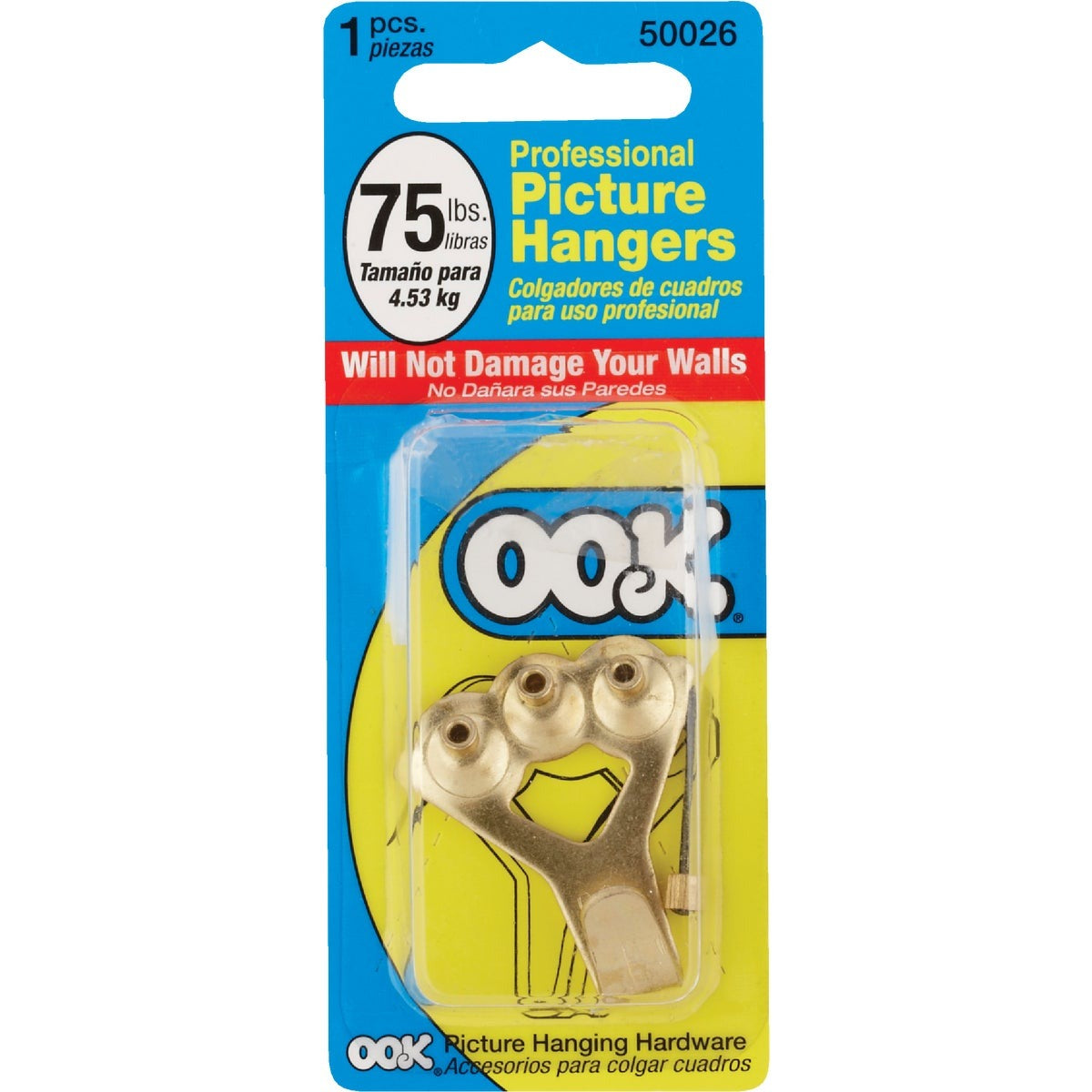 HILLMAN Hillman 533028 Ook 75 lb Capacity Picture Hanger (Each)