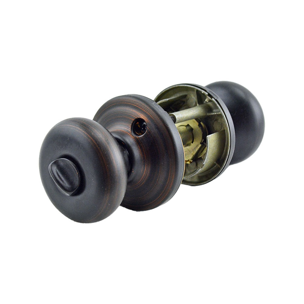 KWIKSET Kwikset 740H-11P Hancock Knob Entry Lock Venetian Bronze