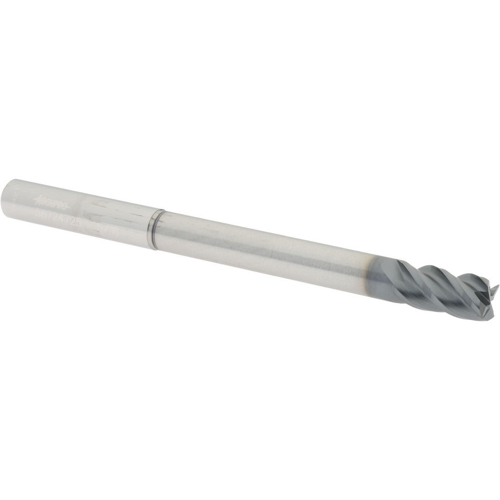 ACCUPRO Accupro 12177143 Square End Mill 5/16 in 4 Flute Carbide