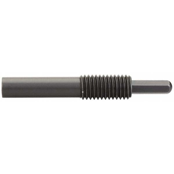 VLIER Vlier HH1000 Threaded Spring Plunger 1/8 Thread Steel