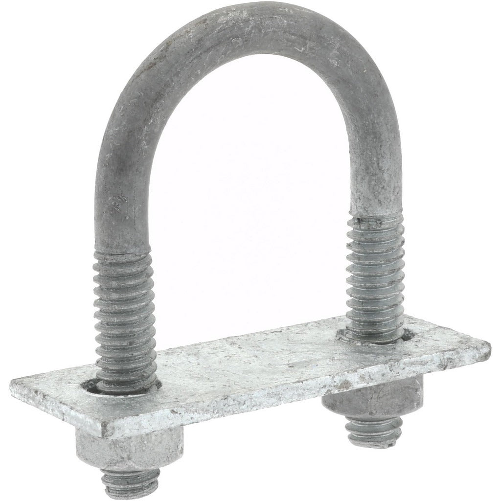 GIBRALTAR Gibraltar GIB53614 Round U-bolt 1/2 in Pipe Steel