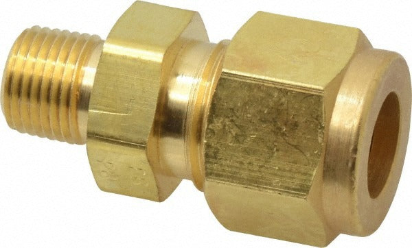 PARKER Parker 6MSC2N-B Compression Tube Connector 1/8 Inch Mnpt