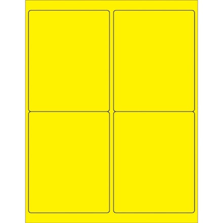 BSC PREFERRED Bsc Preferred LL181YE Multipurpose Labels 400 Per Case