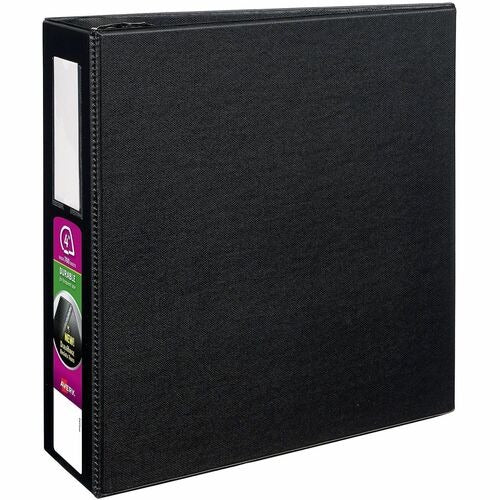 AVERY Avery AVE08802 Slant Ring Binder 4 Inches Black