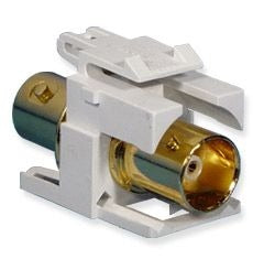 ICC Icc ic107bncwh Bnc F to F Insert Coupler 75 Ohm