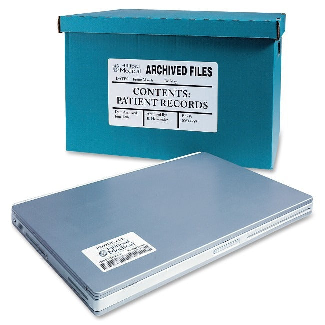 AVERY Avery AVE6575 Durable ID Labels 8-1/2 Inch x 11 Inch 50/Pack