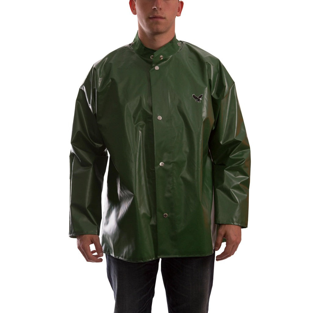 TINGLEY Tingley J22208.XL Rain Jacket Xl Green Nylon