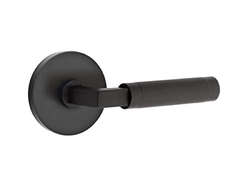 EMTEK Emtek 5209US19.LSUS19.KNUS19.RH Privacy Lockset Flat Black