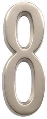 HILLMAN Hillman Fasteners 843288 Adhesive House Number 8 4in Nickel