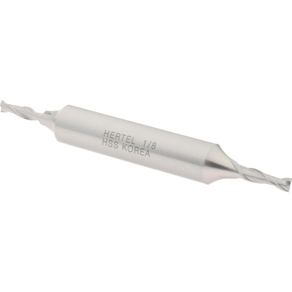 HERTEL Hertel E1050008 Square End Mill 1/8 in 2 Flute Hss