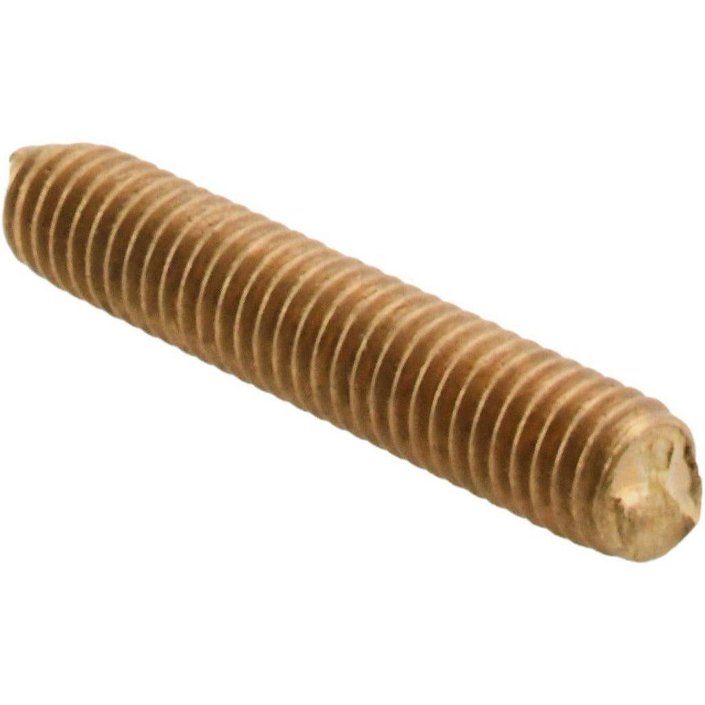 VALUE COLLECTION Value Collection 407-1437 Fully Threaded Stud 10-32 1 in Brass