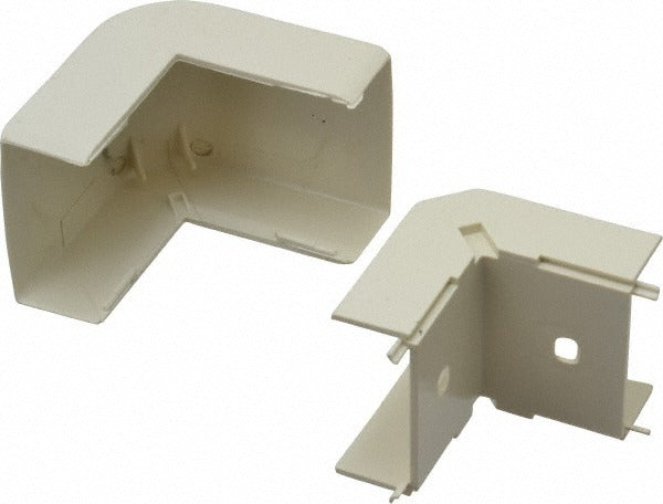 WIREMOLD Wiremold PN10F18V Raceway Elbow End 90 Degree Ivory
