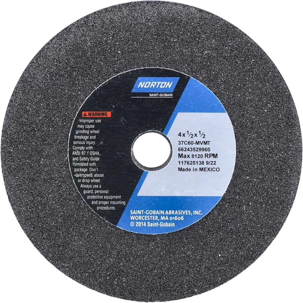 NORTON Norton 66243529960 Surface Grinding Wheel 60 Grit 4 in
