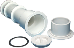 Waterway Plastics 400-4140 Flush Plug 1-1/2 WHT