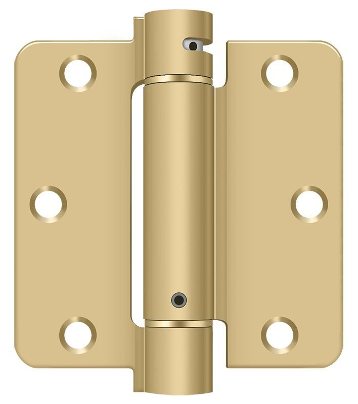DELTANA Deltana DSH35R44 Spring Hinge 3.5x3.5 Satin Brass