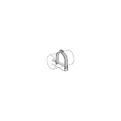 Anvil 2400360216 Fig AS 1100AS Rigid Conduit Clamp, 2-1/2 In Conduit, 1300/250/300 Lb Load, 2-7/8 In OD