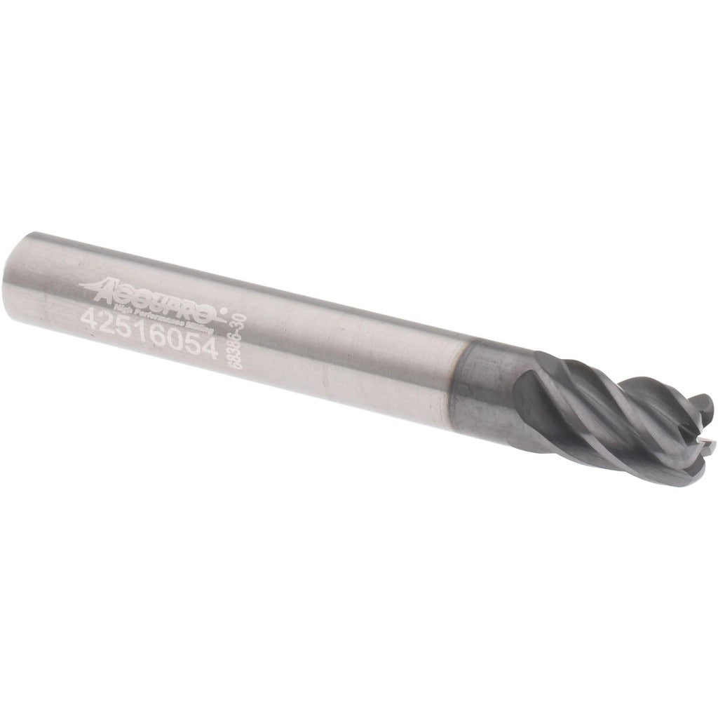 ACCUPRO Accupro 311417 Corner Radius End Mill 1/4 in 5 Flute