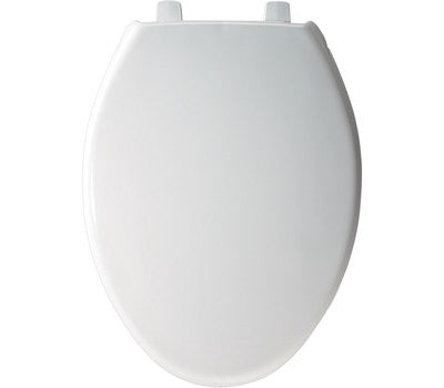BEMIS BEMIS 523000 Commercial Plastic Open-Front Elongated Toilet Seat
