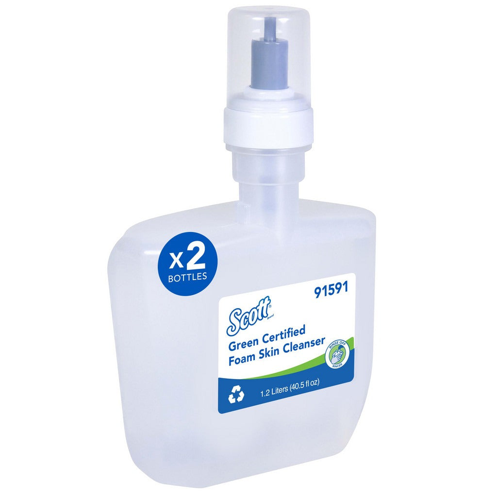 KIMBERLY-CLARK Scott 91591 Foam Hand Soap Refill 1200 Ml 2 Pack