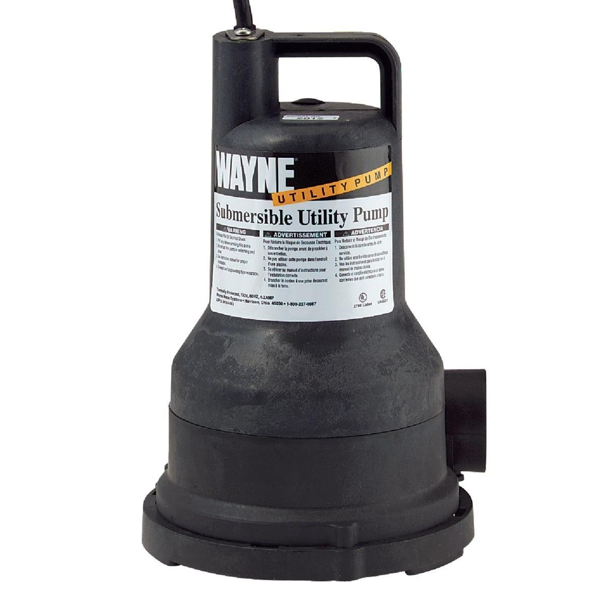 WAYNE WAYNE VIP30 Submersible Utility Pump 1/3 HP
